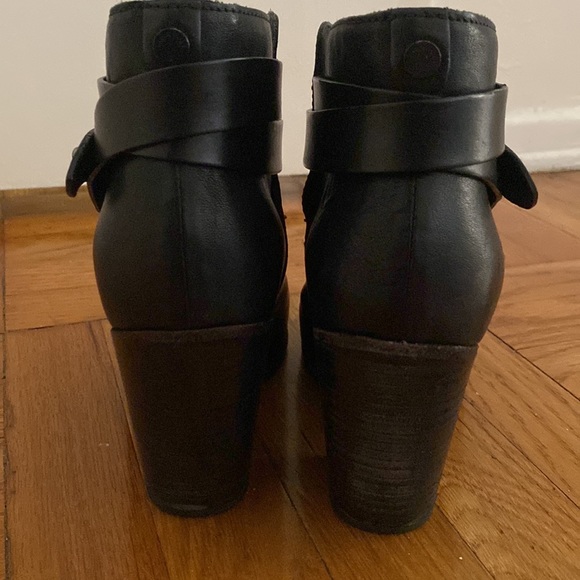 Rag & Bone Harrow black booties - Picture 7 of 17